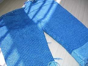 knit baby denim jeans