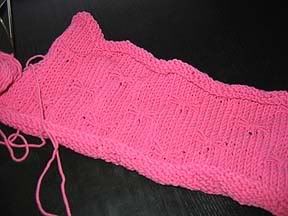knit butterfly shawl