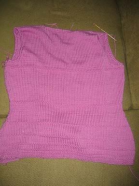 armholes crochet