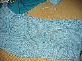 loose weave knit shrug