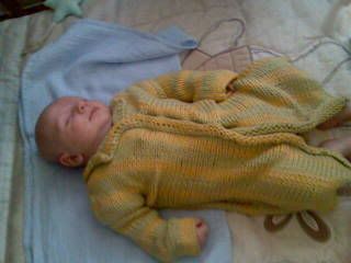 knit baby coat
