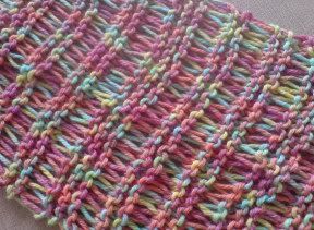 multi colour knitting