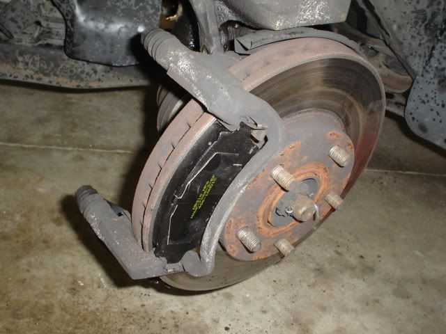 Replacing rear brake pads 2002 toyota solara