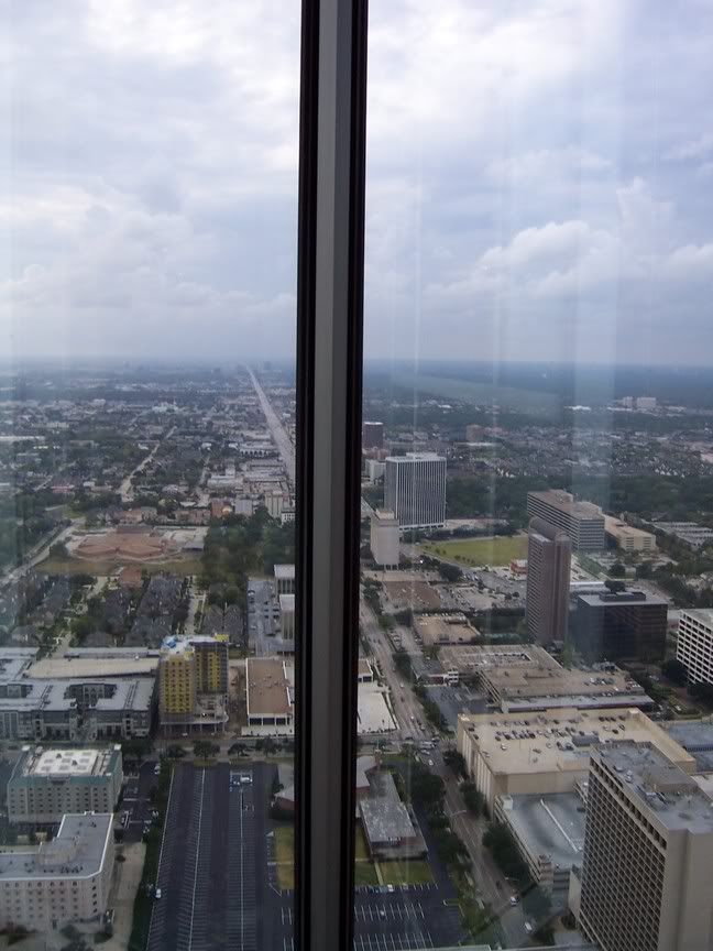 Looking west of the Galleria from the 51st floor