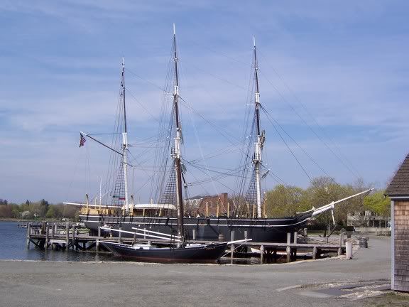 The tall ship Morgan