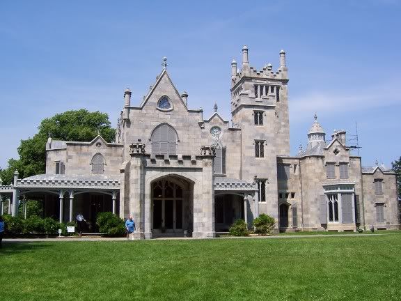 Lyndhurst mansion in Tarrytown, New York