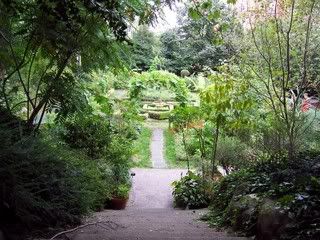 Brooklyn's formal herb garden