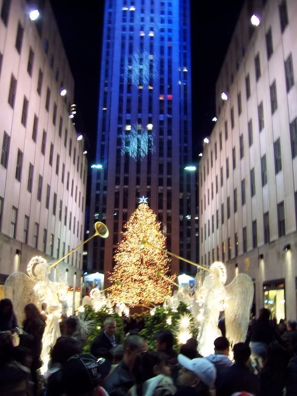 Rockefeller Center at Christmastime