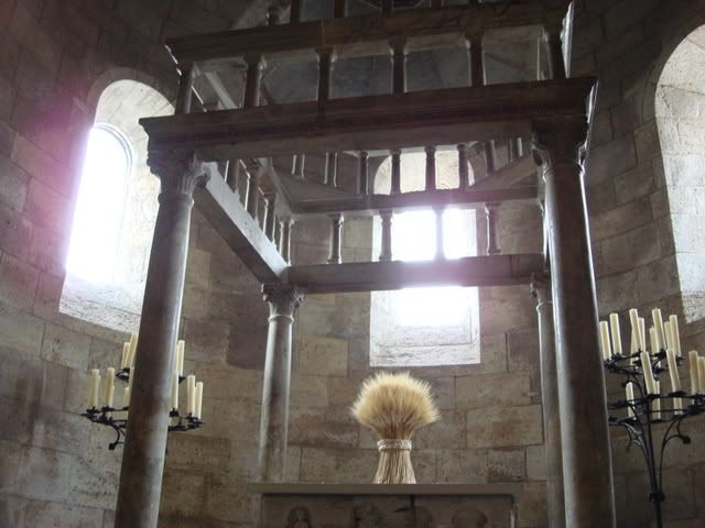 Wheat on the altar