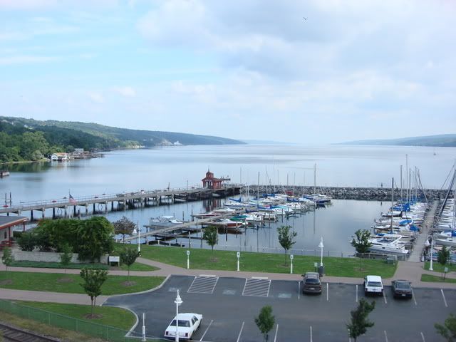 Seneca Lake from Harbor Hotel