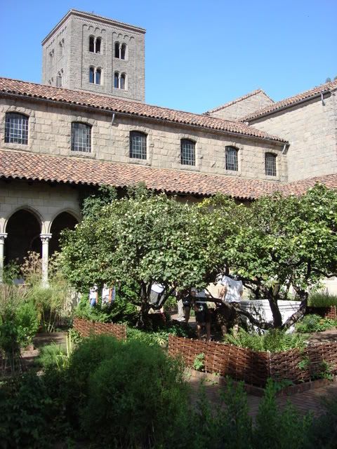 Cloisters in the summer