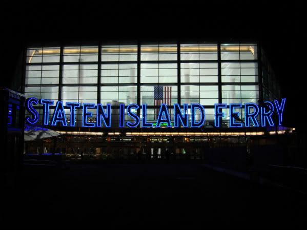 Manhatten ferry terminal