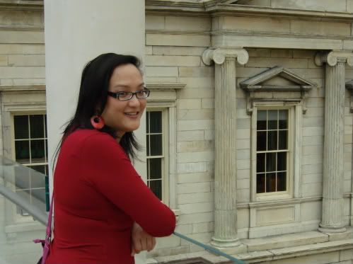 Me in the balcony of the American Wing