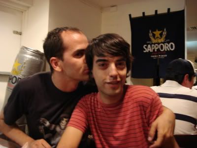 Marc kissing Xavi