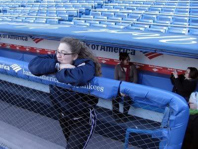 Yankee dugout