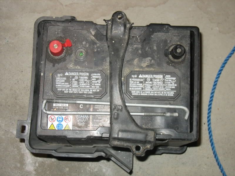 2008 Honda accord battery corrosion #2