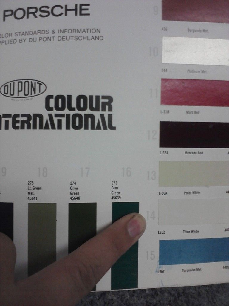 View topic What Paint code is your Martini?