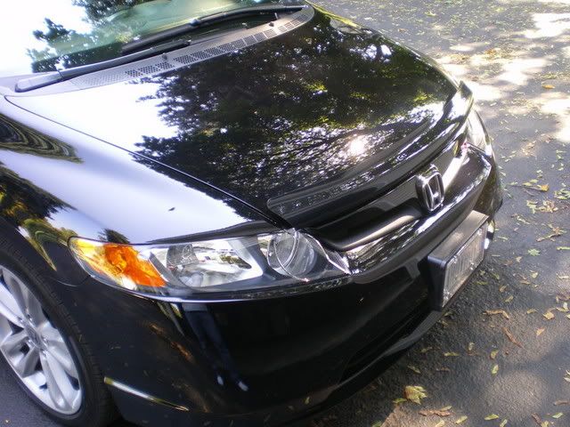 2008 Honda civic hood deflector #3