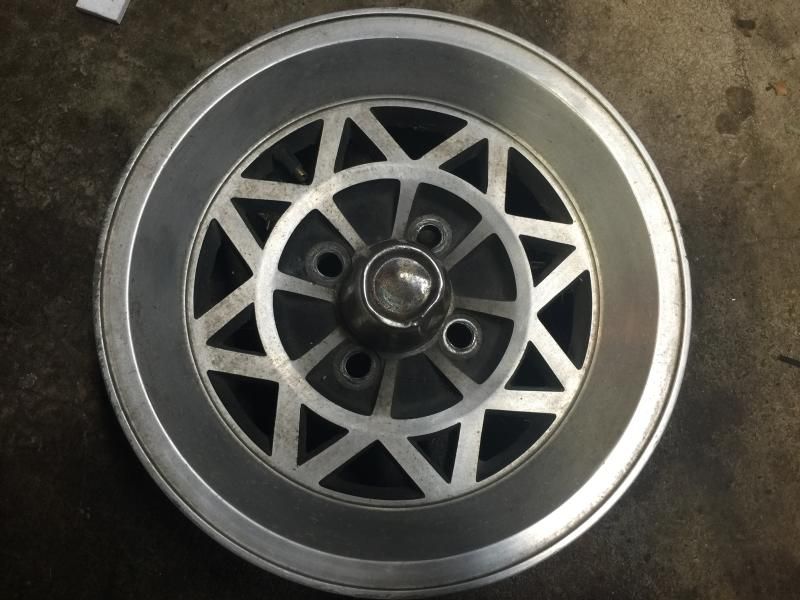 Vintage Appliance aluminum wheels DIAMAG UNI LUG 300 Japanese Nostalgic Car