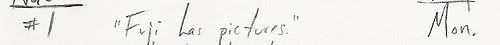 Note #1
