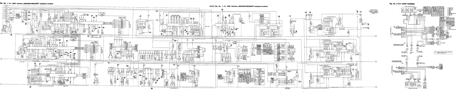 Nissan skyline r32 wiring diagram #3