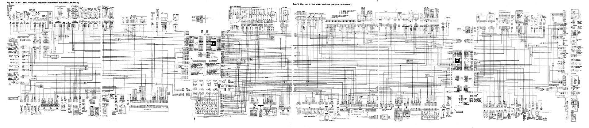 Nissan skyline r32 wiring diagram #4