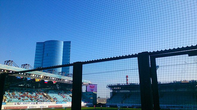 Арена-Химки, ограждение фан-сектора