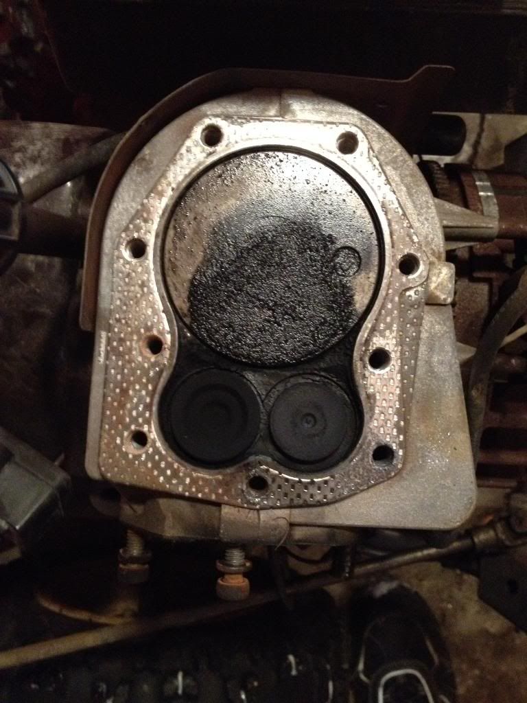 10hp Tescumsh With oil in exhaust and intake Snowblower Forum