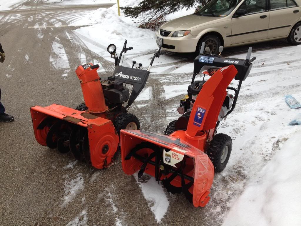 10hp Tescumsh With oil in exhaust and intake Snowblower Forum