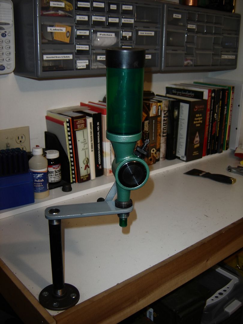 Home Made Powder Measure Stand