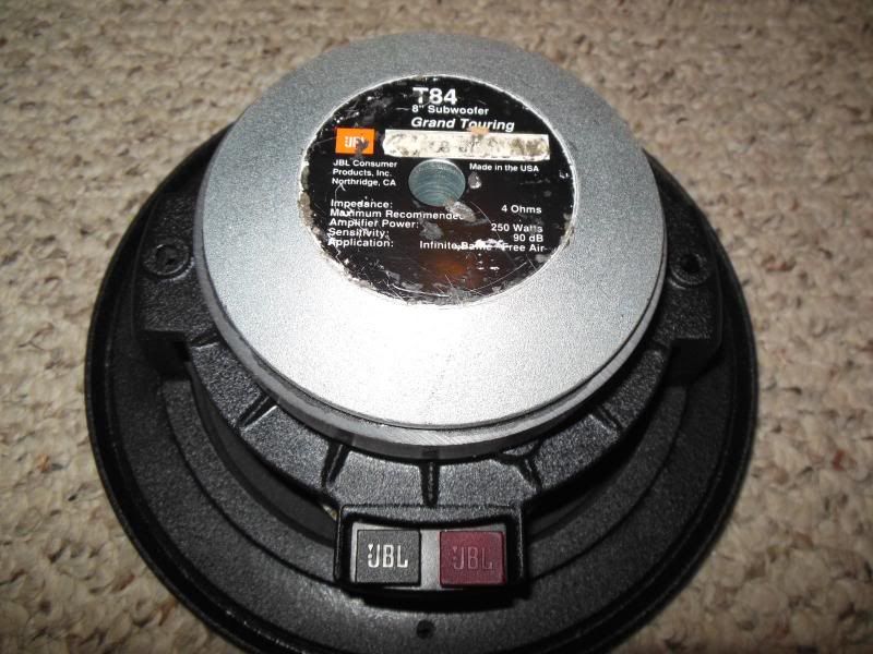 JBL T84 / C508gti / C608GTI / W10GTI / 560 GTI