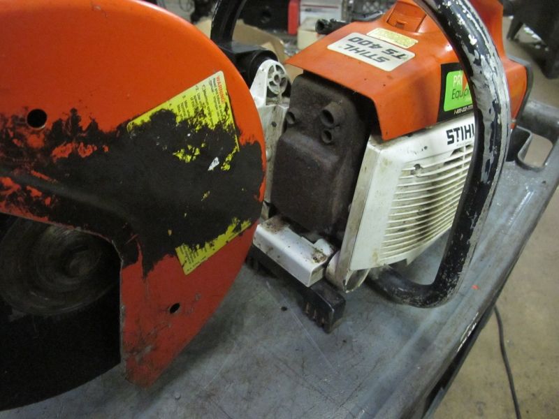 STIHL TS400 TS 400 CONCRETE CUT OFF SAW GAS CUTOFF