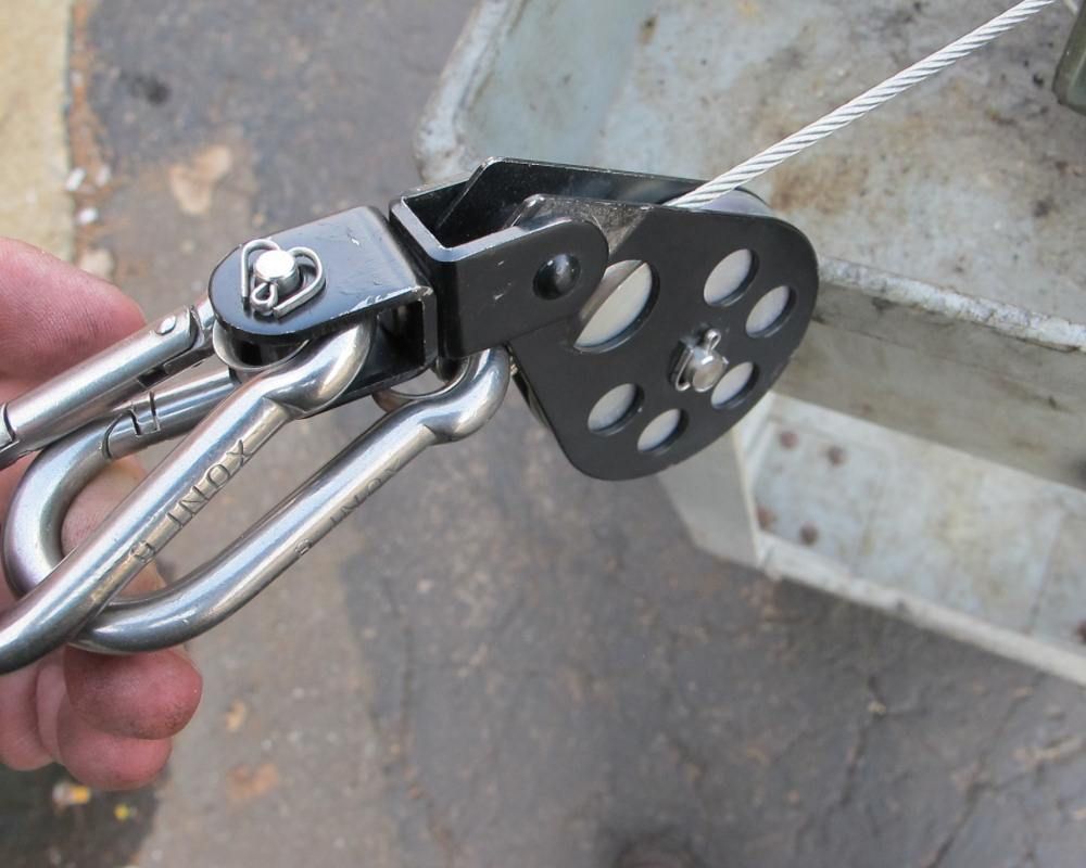 Guy Winch Hand Operated 3 Cable Pulley System MILITARY SURPLUS eBay