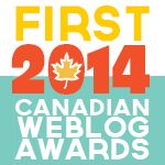 2014 Canadian Weblog Awards winner