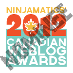 2012 Canadian Weblog Awards nominee