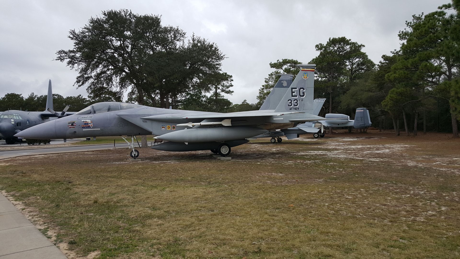 Hurlburt Field Air Park And The Air Force Armament Museum - A Lot Of 