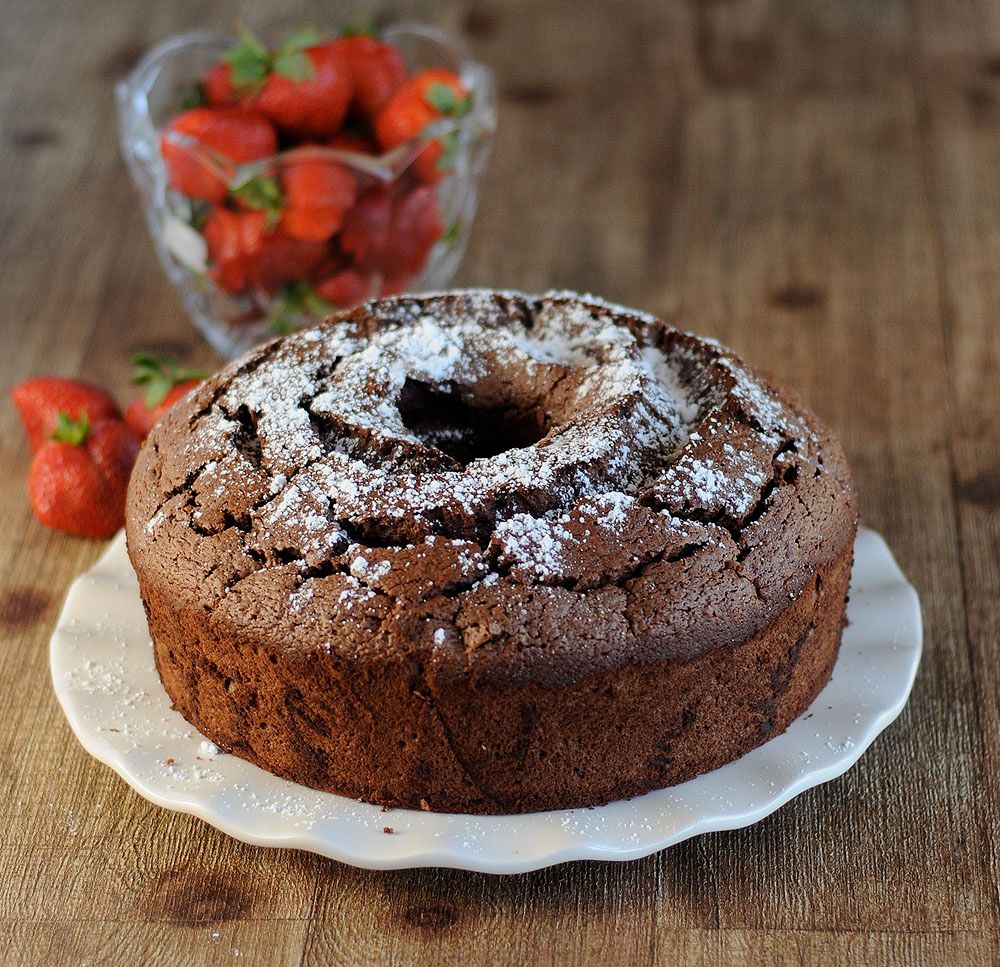 chocolate angel food cake