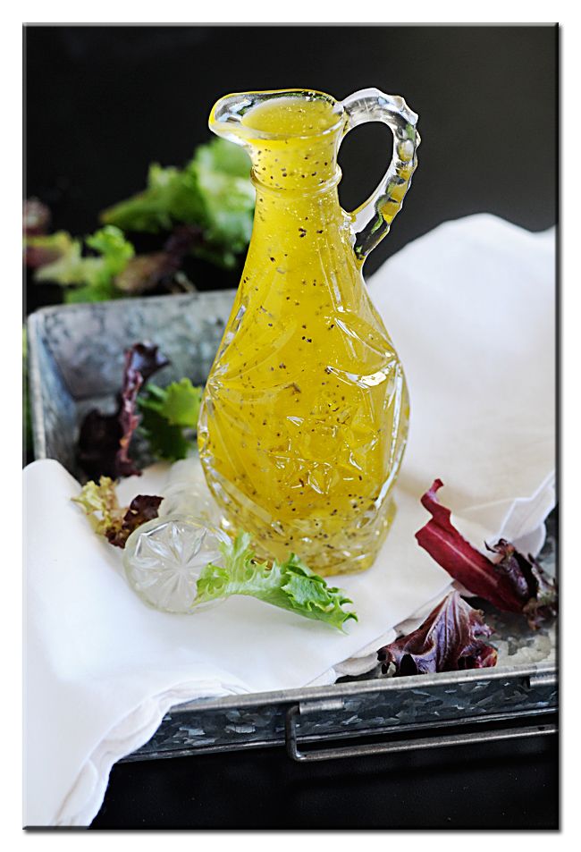 Fancy salad dressings and recipes
