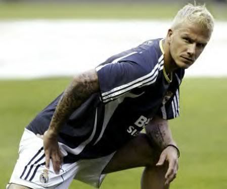 david beckham hairstyles blonde. David Beckham#39;s Modified