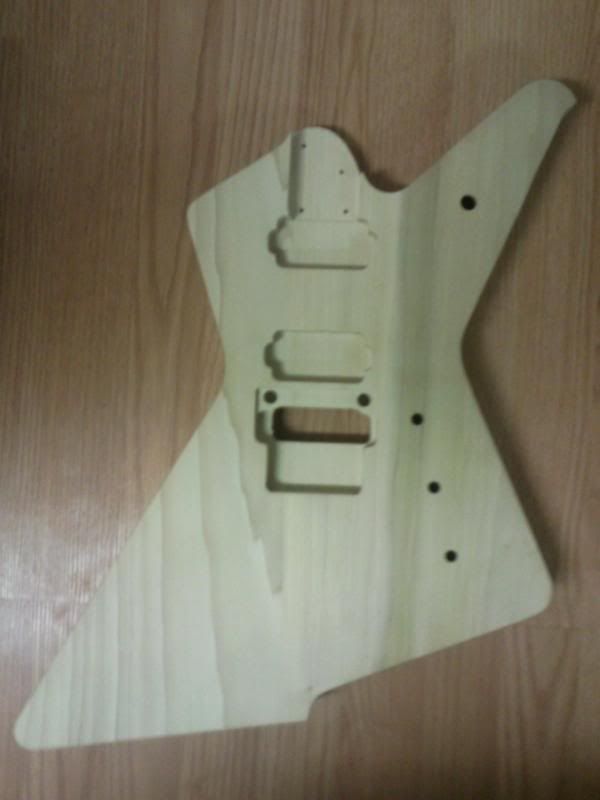 ibanez destroyer body