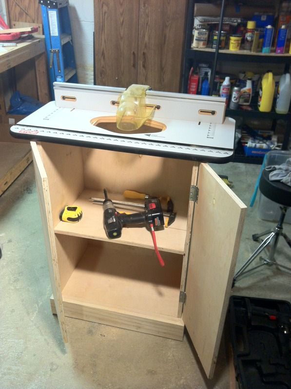Router Table Cabinet Plans Free