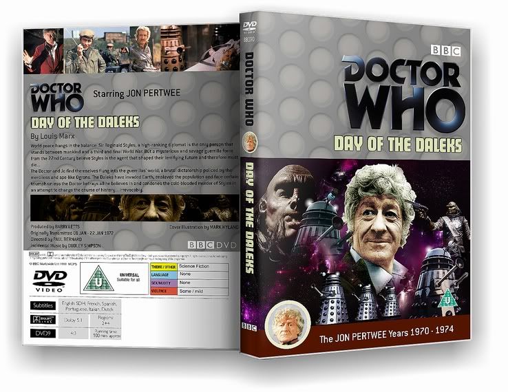 Doctor who classic dvd cover template