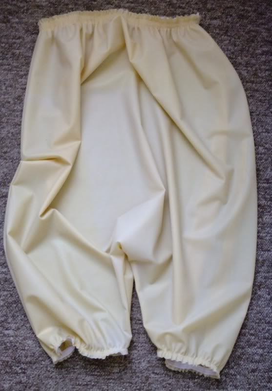 Rubber Pants Bloomers Panties Play Suit Incontinence Cream XXL Roleplay