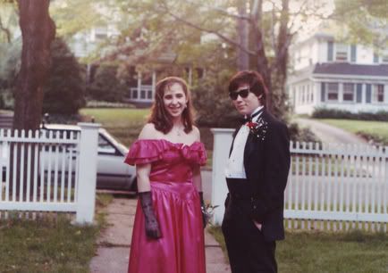 I'd like to use this pop-up caption to apologize to Nicole Sheller for publically embarassing her with this 80's photo, after she was nice enough to go to the prom with me, and all.