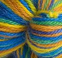 Free Shipping - Finnegan on Bluefaced Leicester (BFL) and Alpaca Blend with Matching Trim<BR>Aran We