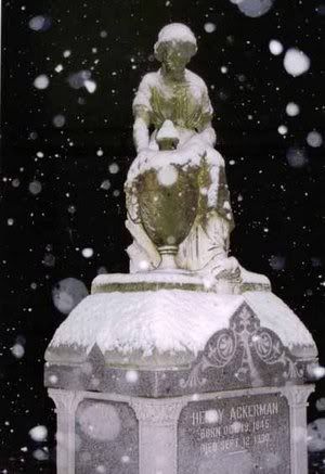 This is at about 730 on 1-22-05 in a cemetary in Chelmsford. Pictures, Images and Photos
