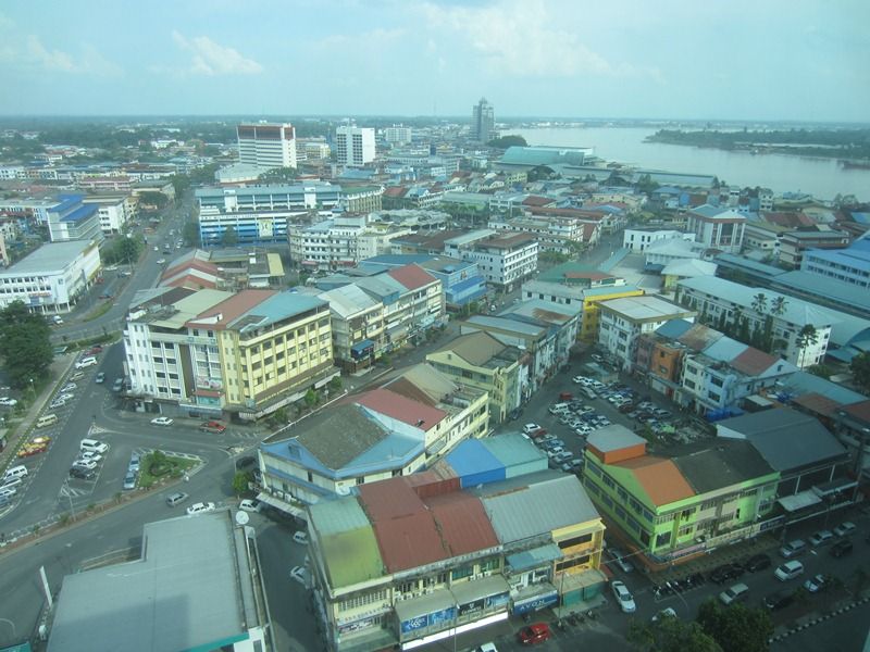 Sibu Town Bird's-eye view