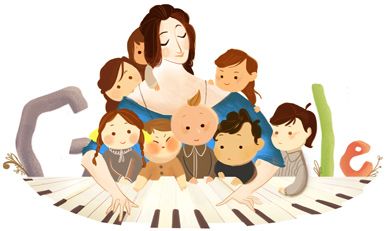 Clara Schumann 193rd Birthday