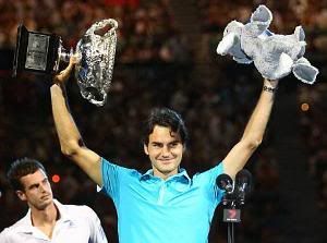 Roger Winner of the Australian Open 2010