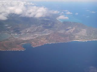 Oahu from the sky